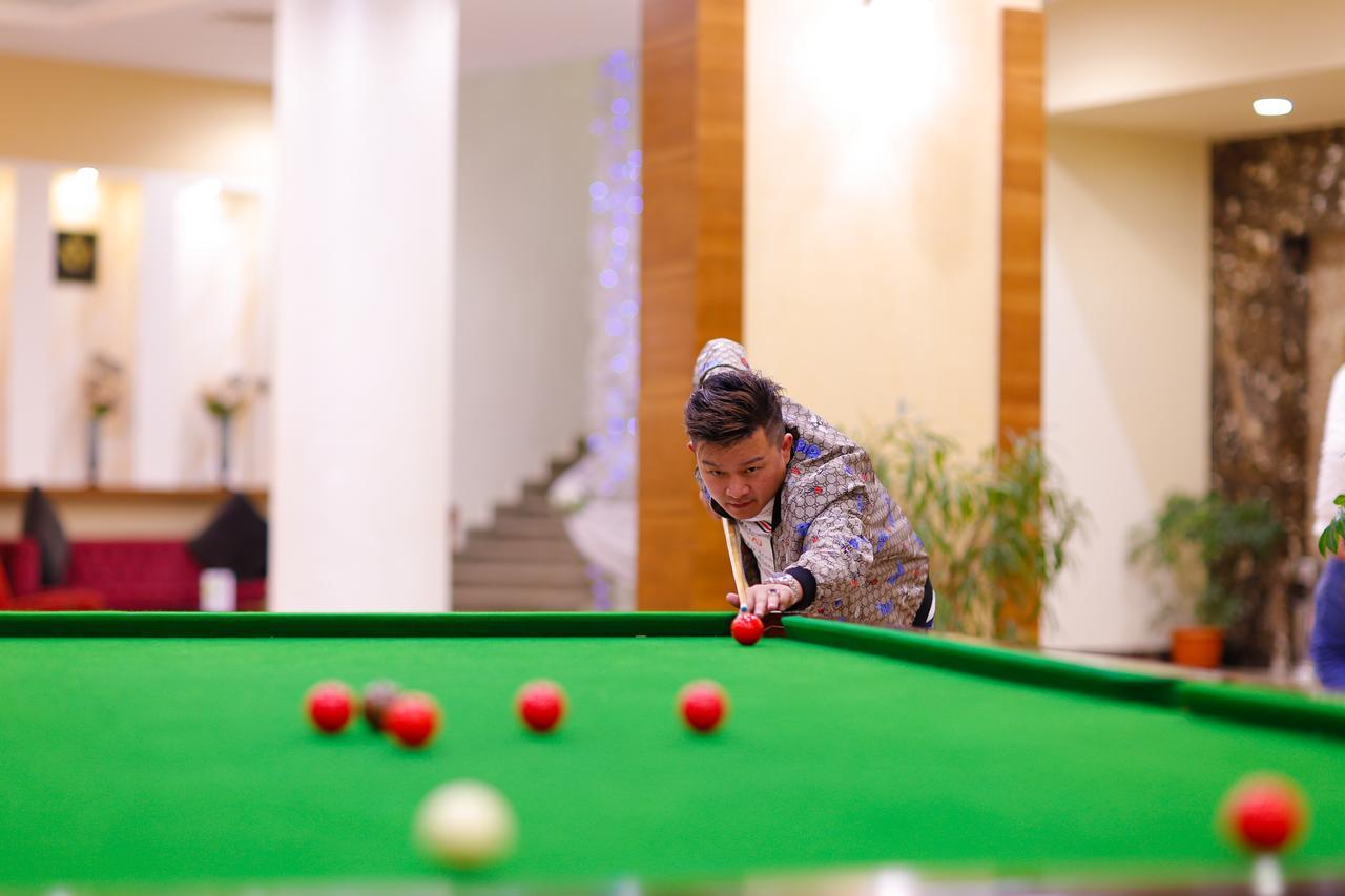 Tolip Family Park Hotel Káhira Exteriér fotografie A player in action