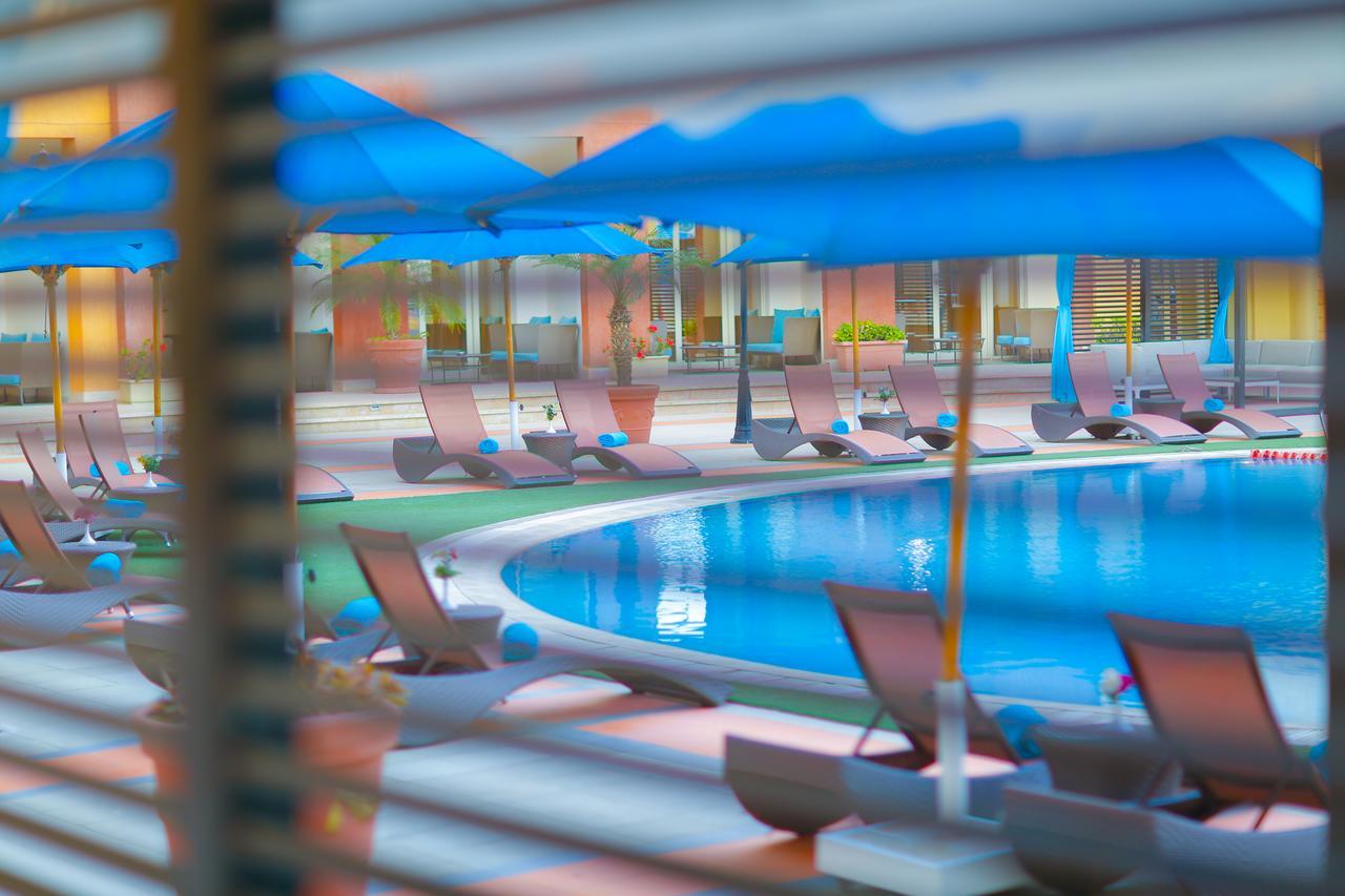 Tolip Family Park Hotel Káhira Exteriér fotografie The pool at the hotel